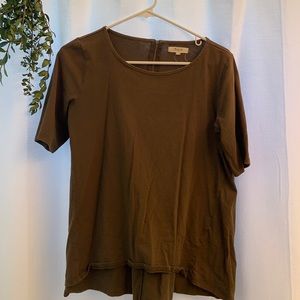 Madewell High/Low Shirt